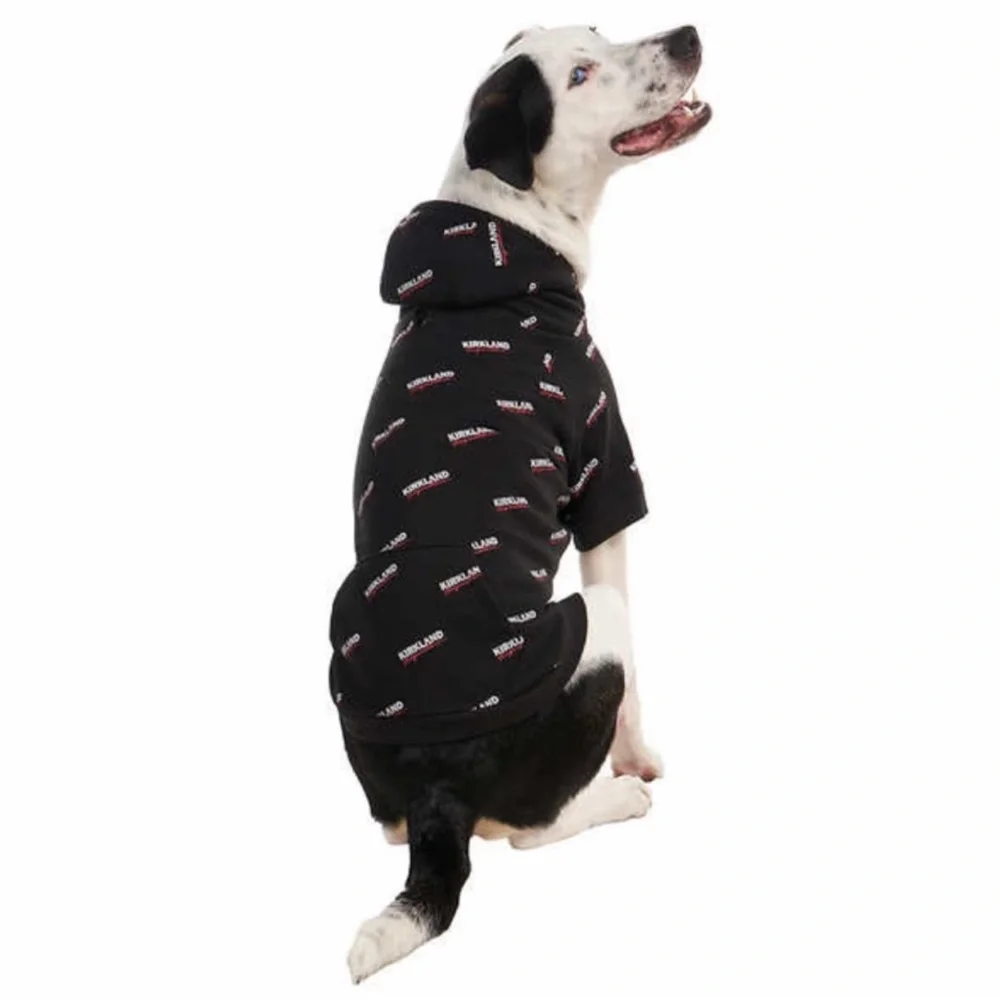 Kirkland Signature Black Pet Logo Hoodie for Dogs/Cats - EXTRA LARGE - Picture 4 of 7